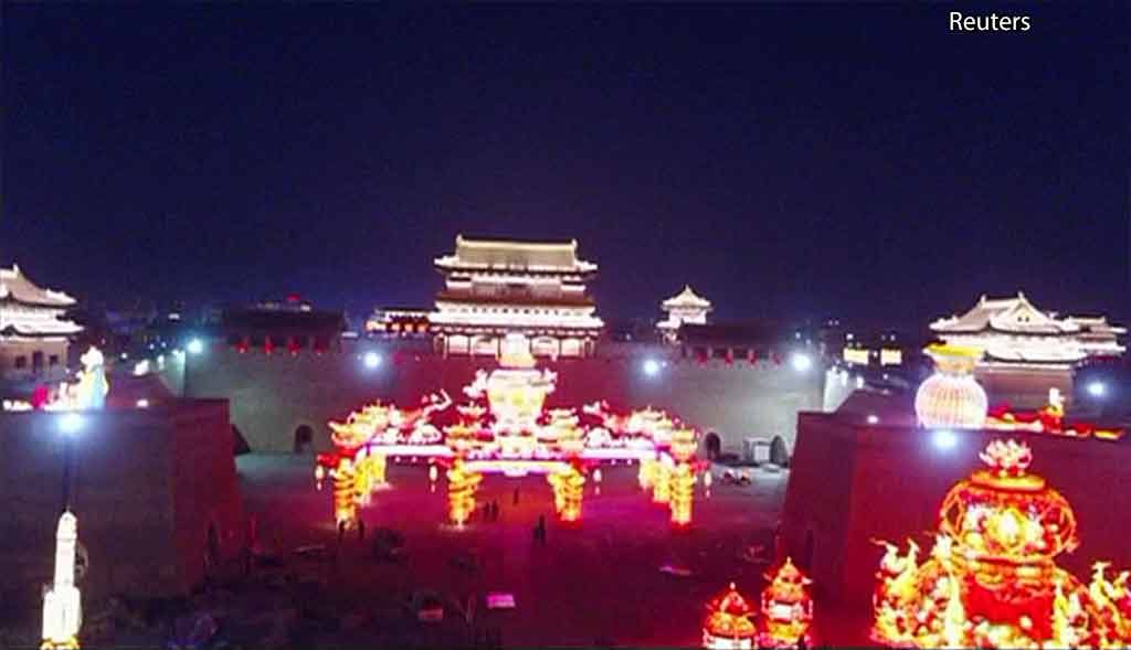 China-lite праздник фонарей в Китае