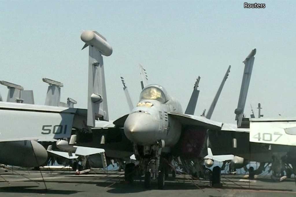 Reuters авианосец Джордж Буш