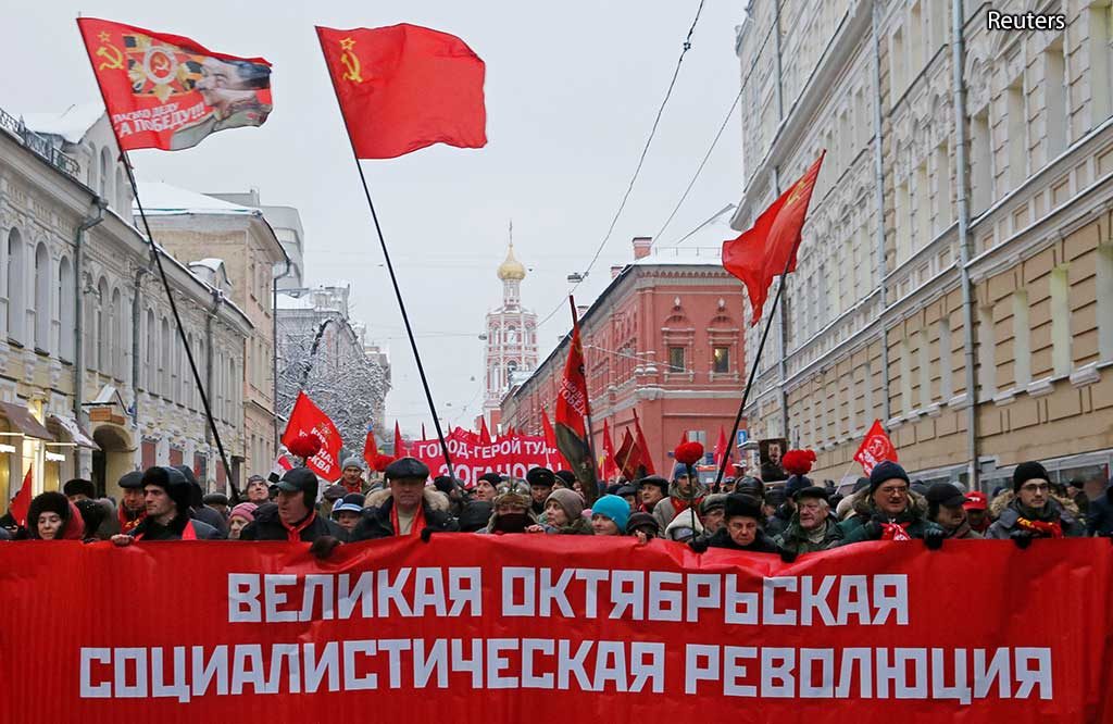 Reuters Великая Октябрьская революция