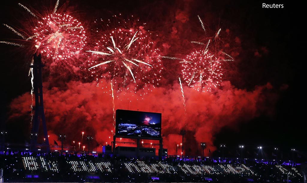 Reuters закрытие олимпиады 2018