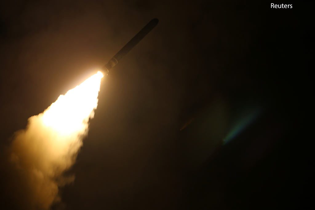 Reuters обстрел Сирии
