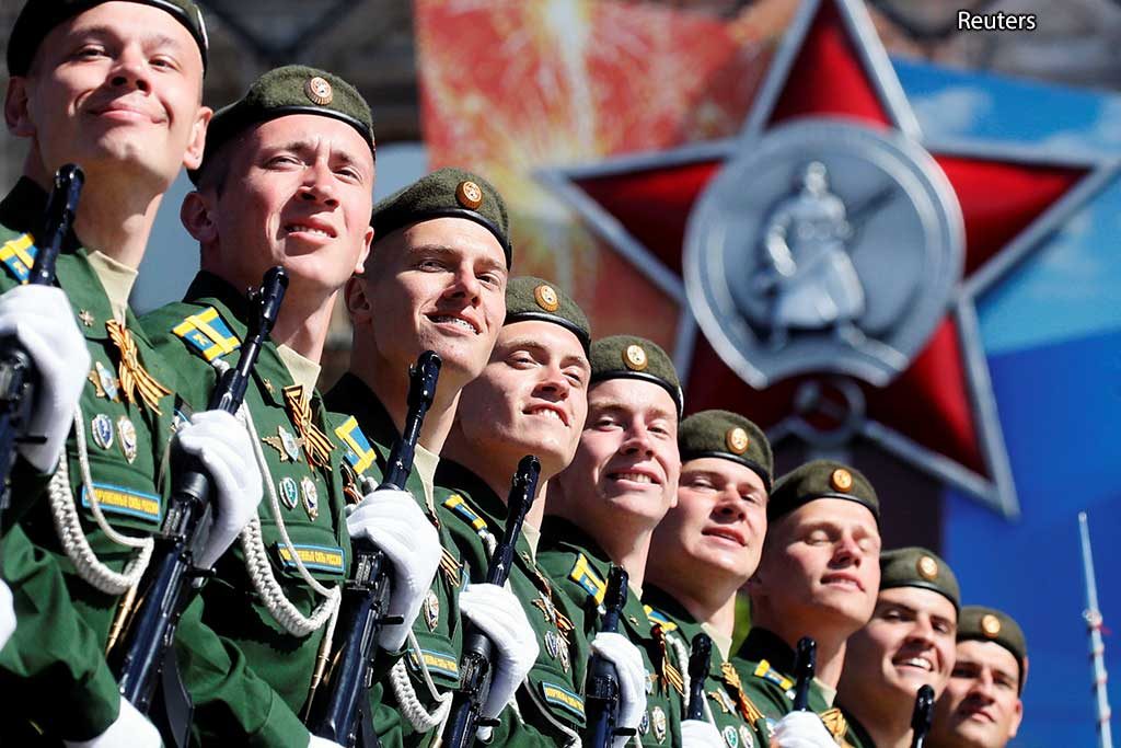 Reuters 9 мая, Парад Победы